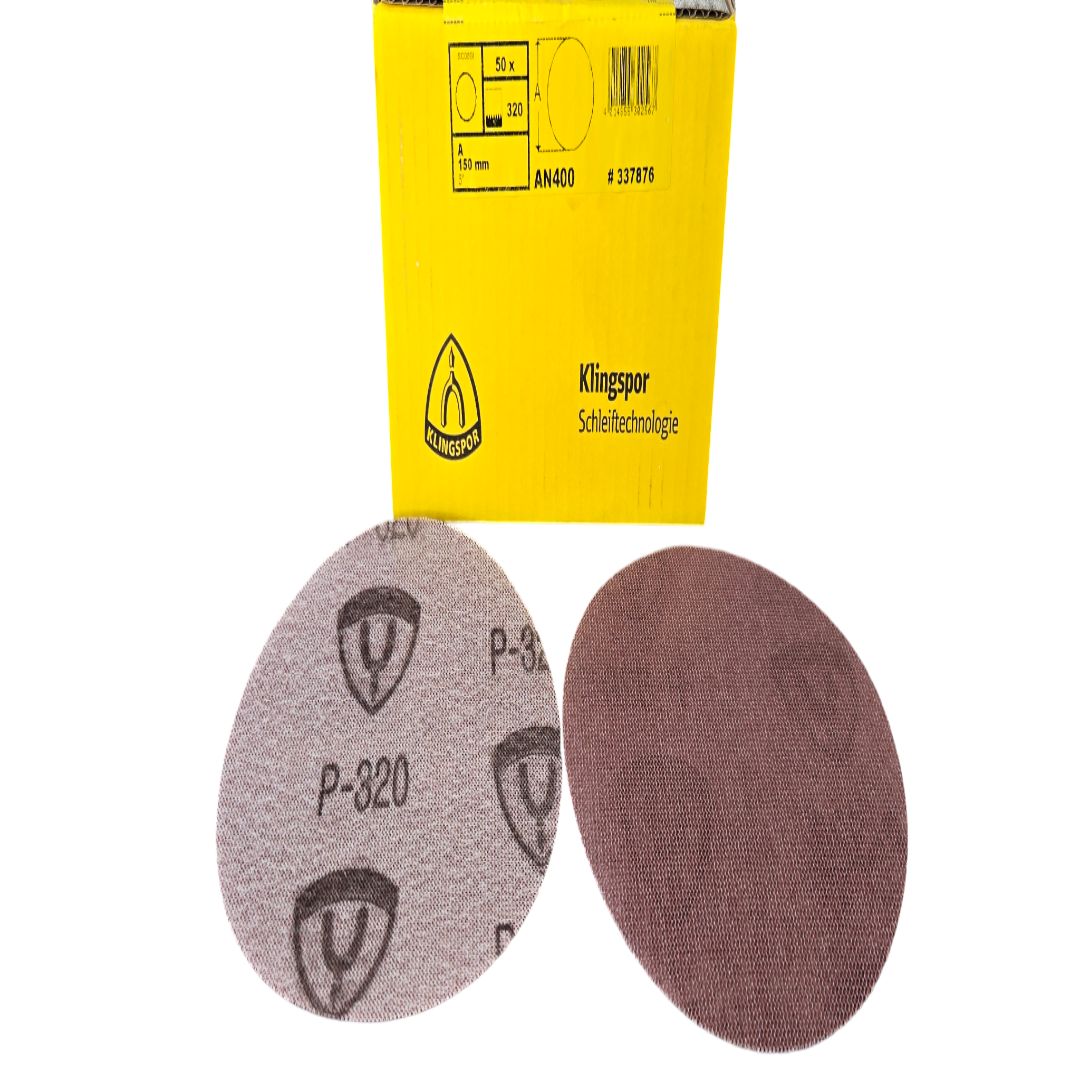 Klingspor Grid Velcro Disc 150MM Each