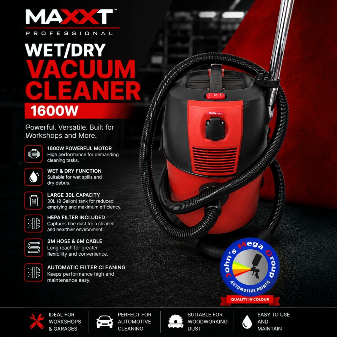 Maxxt Wet/Dry Vacuum Cleaner 1600W