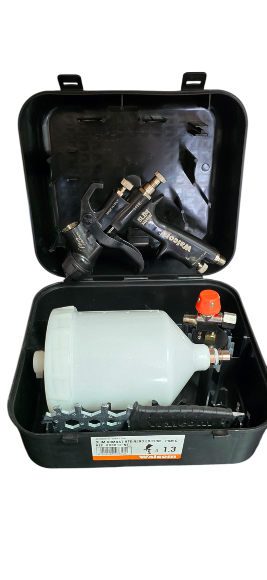 Walcom Slim Kombat HTE Nero Edition 1.3 Spray Gun