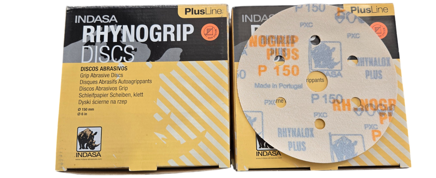 Indasa Plus Line Hookit Disc D150 mm Each