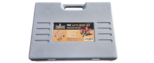 Thortec 7 PC Auto Body Kit Geniune Hickory Handle