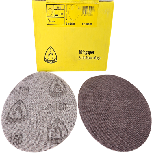 Klingspor Grid Velcro Disc 150MM Each