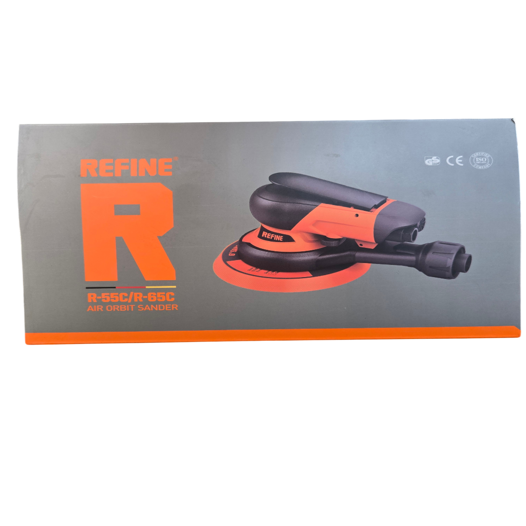 CARLA REFINE 6" CENTRAL VACUUM AIR ORBITAL SANDER