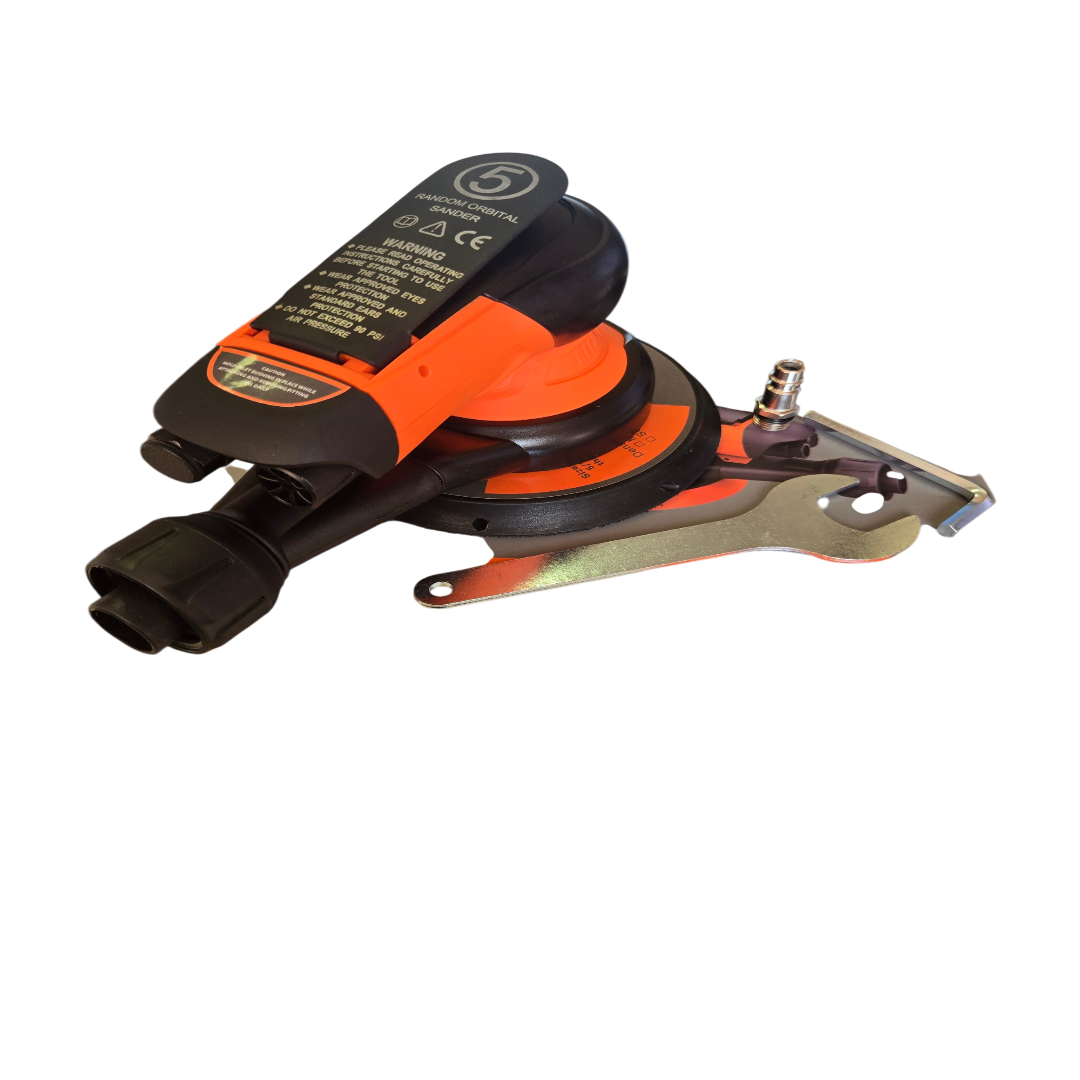 CARLA REFINE 6" CENTRAL VACUUM AIR ORBITAL SANDER