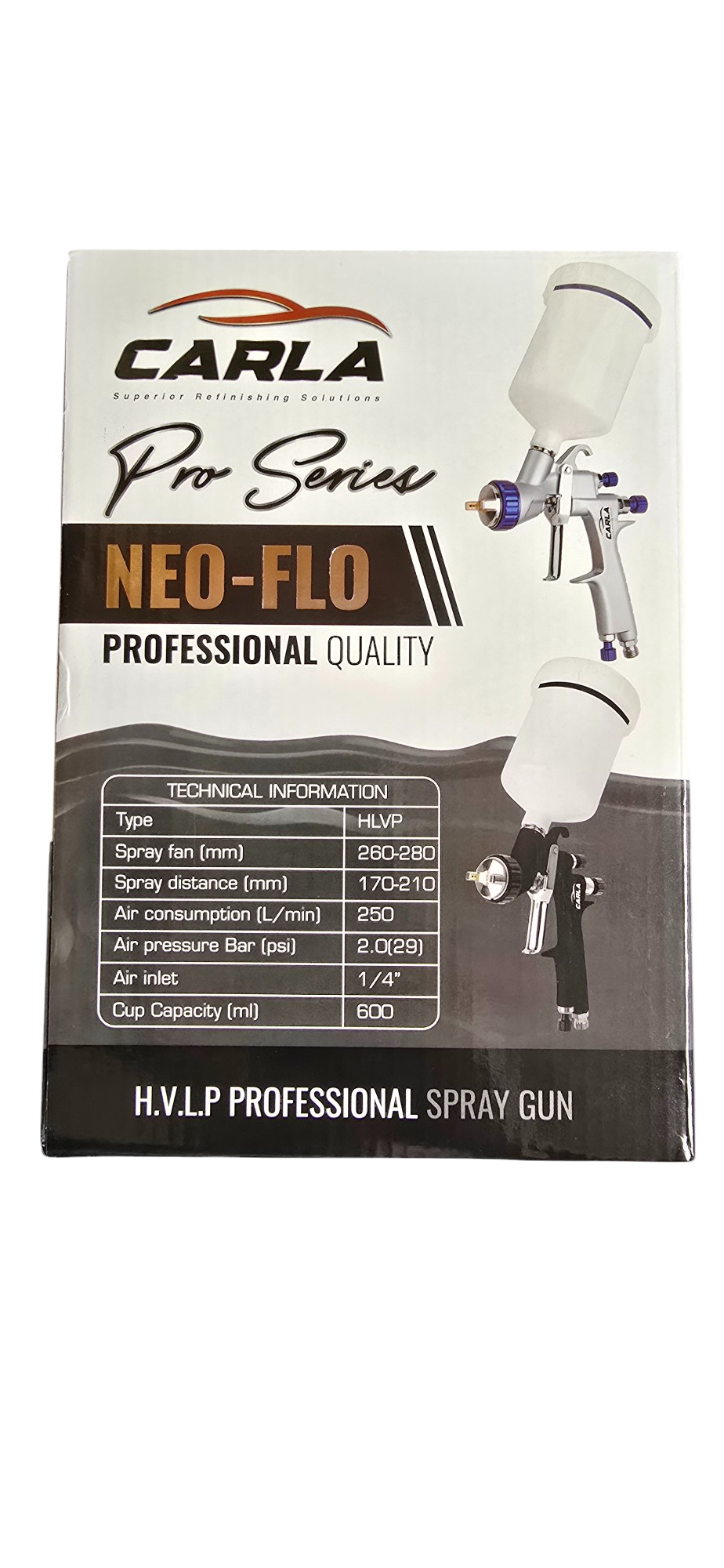 CARLA Pro Series Neo Flow 1.3MM Spray gun