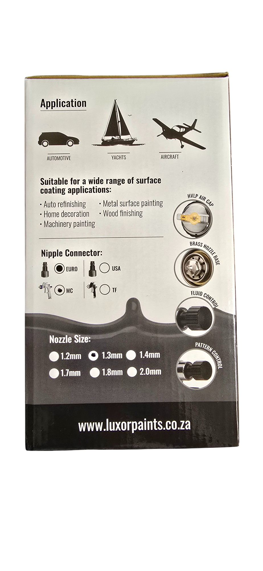 CARLA Pro Series Neo Flow 1.3MM Spray gun