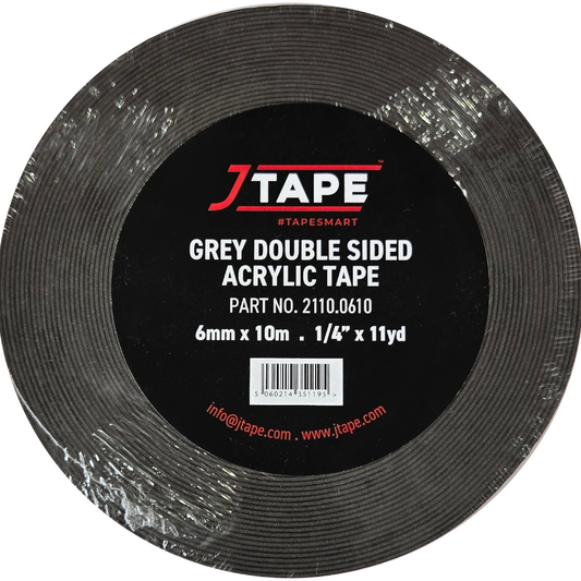 J-Tape Grey Double Sided Acrylic Tape