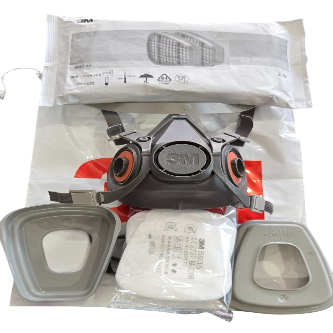 3M Half Face Mask Complete 1PC Large