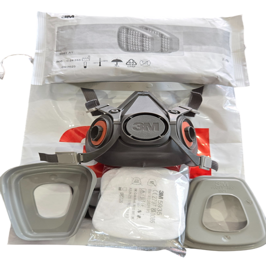 3M Half Face Mask Complete 1PC Large