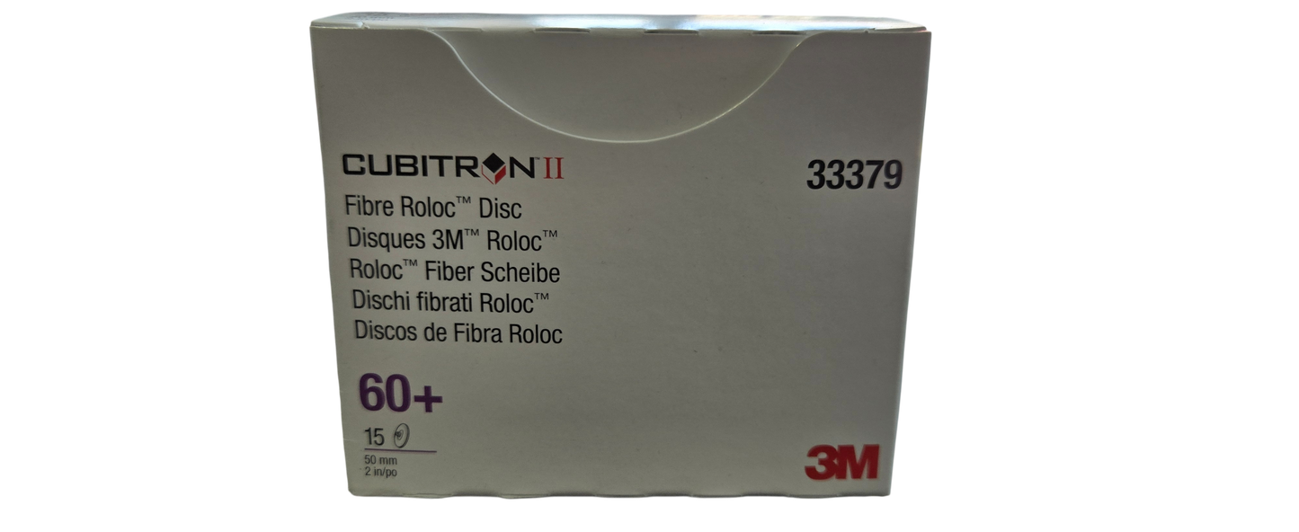 3M Cubitron Fibre Roloc Disc P60 Each