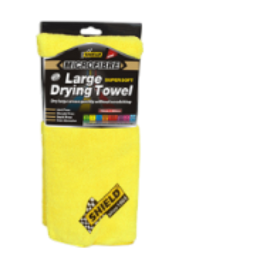 Shield Microfibre Large Drying Towel - Yellow